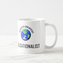 El educador más grande del mundo taza de café