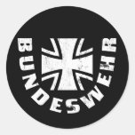 El Ejército alemán Deutschland, Luftwaffe, fuerza  Pegatinas Redondas