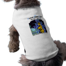 El ejército construye a hombres camiseta de perro