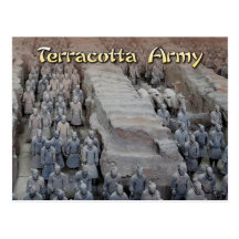 El ejército de la terracota del primer emperador d tarjetas postales