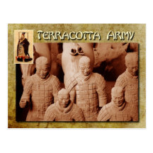 El ejército de la terracota del primer emperador d tarjetas postales