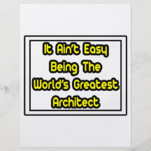Él el arquitecto más grande… del mundo fácil de Ai Tarjetas Informativas