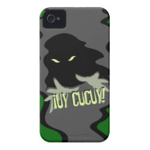 El EL Cucuy va a conseguirle. - Gris vertical en G Case-Mate iPhone 4 Cárcasa