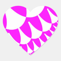 El el día de San Valentín escala a los pegatinas d