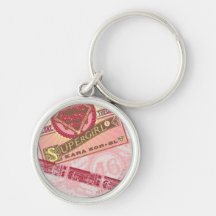 El el único Supergirl Llaveros Personalizados