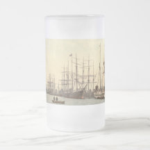 El Elba, Hamburgo, Alemania Taza De Café