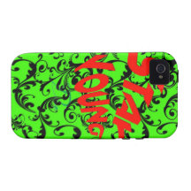 El Elegante (verde) iPhone 4 Carcasa