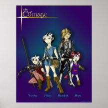 El Elfmage - el Yuriko, Hilac, Marduck, Miyu Impresiones