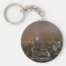 El Empire State Building, Nueva York Llavero Personalizado