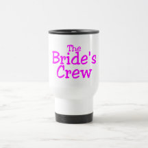 El equipo de las novias (rosa) tazas