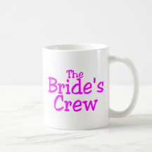 El equipo de las novias (rosa) tazas
