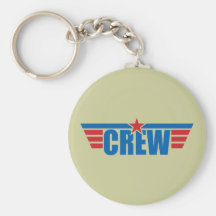 El equipo se va volando la insignia - aviación llaveros