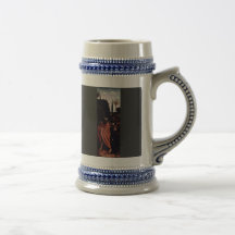 El ermitaño de Huberto Van Eyck (la mejor calidad) Taza