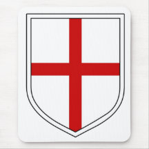 El escudo de San Jorge Alfombrilla De Raton