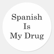 El español es mi droga pegatina