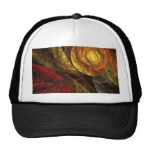El espiral del gorra del arte abstracto de la vida