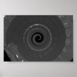 El espiral hacia abajo poster