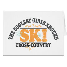 El esquí más fresco de los chicas XC Felicitacion