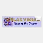 El estilo del casino de Vegas ve por favor notas Etiqueta De Parachoque