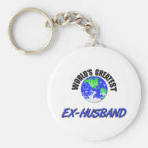 El exmarido más grande del mundo llavero personalizado