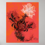 El experimento de la flor (Digital) por P. juliano Poster