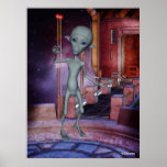El extranjero encuentra el poster