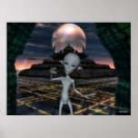 El extranjero encuentra el poster