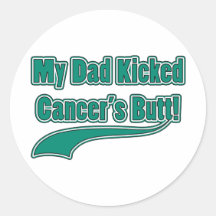 ¡El extremo de mi cáncer golpeado con el pie papá! Etiqueta