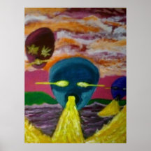 el extremo del cielo del lght poster