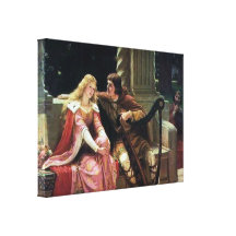 El extremo del ~ Edmund Blair Leighton de la canci Impresiones De Lienzo