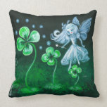 El Faerie del trébol de abril Almohada