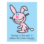 El Farting es diversión Tarjetas Postales