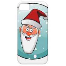 El feliz árbol del día de fiesta del navidad adorn iPhone 5 Case-Mate funda