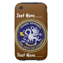 El fiesta bicentenario del carnaval de Luisiana co Tough iPhone 3 Funda