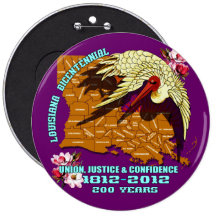 El fiesta bicentenario del carnaval de Luisiana co Pins