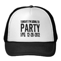 El fiesta como él es 2012 gorros bordados