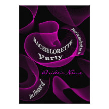 El fiesta de BACHELORETTE invita Invitaciones Personales