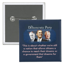 El fiesta de Demoncratic Pin