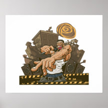 El fiesta de Hip Hop no para Posters