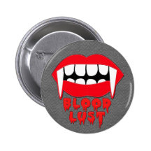 El fiesta del vampiro de Halloween trata el botón Pin