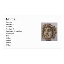 El foro romano tarjeta de visita