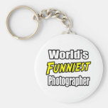 El fotógrafo más divertido del mundo llavero personalizado