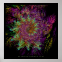 El fractal del Arachne Posters