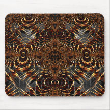 El fractal Mousepad de las correas eslabonadas de 