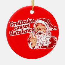El Fruitcake causa flatulencia Ornamentos De Reyes
