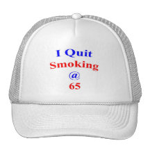 El fumar abandonado 65 gorros bordados