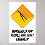 El funcionamiento está para la gente que no dirige posters