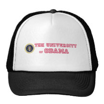El funcionario la universidad de Obama Gorro De Camionero