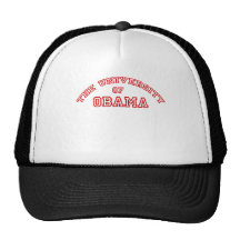 El funcionario la universidad de Obama Gorros Bordados