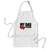 El funcionario "mi papá ama delantal del cocinero 